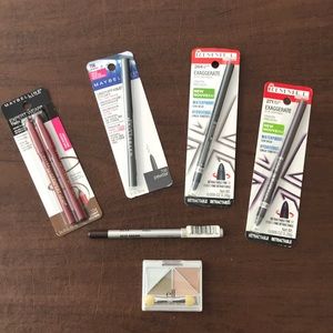 NEW set of eye liners & shadow